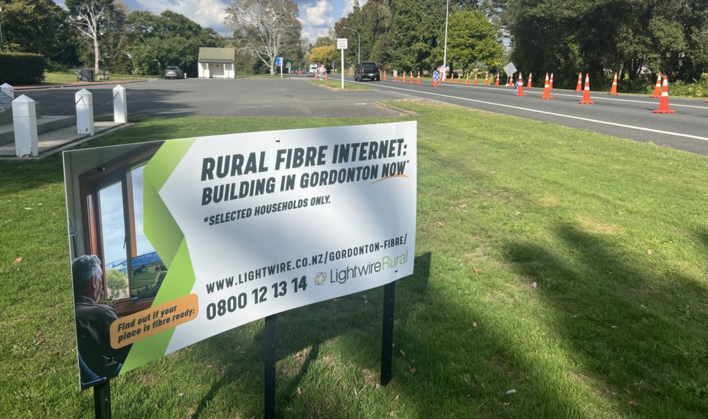 Lightwire have successfully deployed a live fibre network into Gordonton within a quick 3-month turnaround.